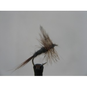 Adams dry fly — classic all-purpose hand-tied fly pattern